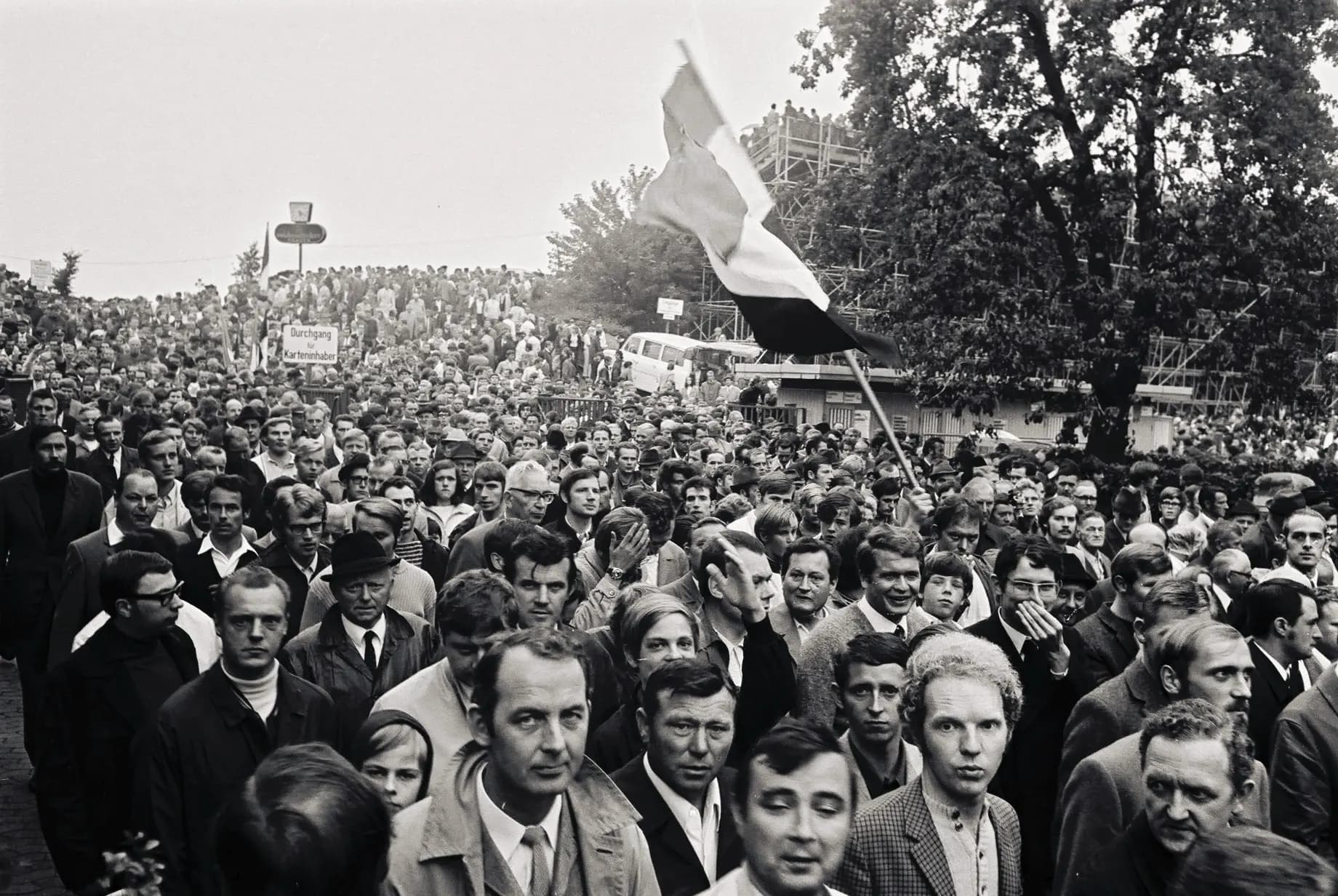 Historisches Bild der Alm